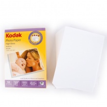 柯达Kodak 5R/7寸 230g高光面照片纸/喷墨打印相片纸 100张/包