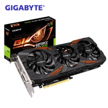 技嘉(GIGABYTE)GeForce GTX 1070 G1 GAMING 1594-1784MHz/8008MHz 8G/256bit显卡