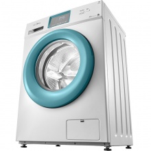 美的（Midea）7公斤智能变频滚筒洗衣机 时尚薄荷蓝门圈 除菌洗 MG70V30WDX