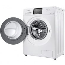 美的（Midea）8公斤智能变频滚筒洗衣机 智能时间控制 特色除菌洗 MG80V330WDX