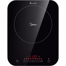 美的（Midea）电磁炉恒匀火简约主义九档滑控火力 C21-WH2128