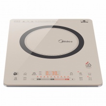 美的（Midea）电磁炉恒匀火十档火力一键桑拿蒸功能 C21-QH2130