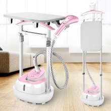 美的（Midea）2L 双杆 可卧可立蒸汽挂烫机...