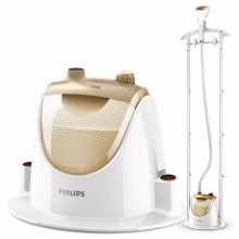 飞利浦 (PHILIPS) 蒸汽挂烫机 家用双杆五档 1500W熨衣 GC509/18