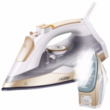 海尔（Haier）电熨斗 2000W 陶瓷底板 五档控温 垂直熨烫 家用手持迷你HY-Y2028G