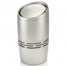 飞利浦(PHILIPS)加湿器 纳米无雾恒湿 迷你静音办公室卧室家用加湿 HU4706/03金属色