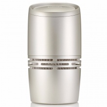 飞利浦(PHILIPS)加湿器 纳米无雾恒湿 迷你静音办公室卧室家用加湿 HU4706/03金属色