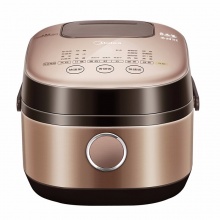 美的（Midea)电饭煲HS4010 IH立体加热 沸腾焖香阀 精钢鼎釜4L电饭锅