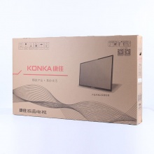 康佳（KONKA）LED24E330C 24英寸高清窄边液晶平板电视 支持显示器(黑色)