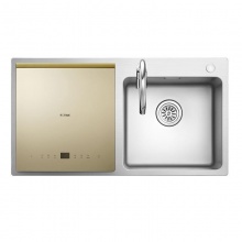 方太（FOTILE）水槽洗碗机 6套 家用全自动嵌入式超声波洗果蔬三合一 JBSD2T-X6SL（左款）