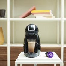 雀巢多趣酷思(Nescafe Dolce Gusto)胶囊咖啡机 家用 商用 全自动 花式 打奶泡 升级款 Genio 黑色