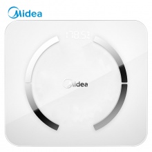 美的（Midea）体脂秤 智能电子秤 QQ微信兼...