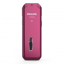 飞利浦（PHILIPS） VTR5800录音笔 微型高清降噪远距 8GMP3播放器声控录音 酒红色（8G）