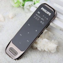 飞利浦（PHILIPS）VTR6600 8GB 学习记录 高清触摸微型数字降噪录音笔 锖色