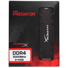 金士顿(Kingston)骇客神条 Predator系列 DDR4 3000 8G(4Gx2)套装 台式机内存