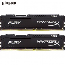 金士顿(Kingston)骇客神条 Fury系列 DDR4 2133 8GB(4Gx2条)台式机内存(HX421C14FBK2/8)