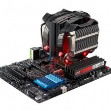 酷冷至尊(Cooler Master)V8GTS CPU散热器（支持I9 2066平台/均温板/8热管/ 140MM风扇/简易安裝）