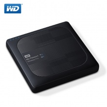 西部数据（WD） My Passport Wireless Pro 3TB 移动存储设备 （黑色） 4 TB 内置锂电池