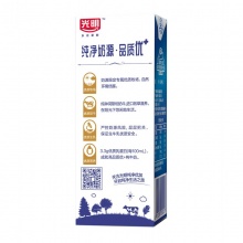 光明 优+纯牛奶250ml*12盒/礼盒装中华老字号