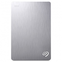 希捷（Seagate）Backup Plus 睿品4TB USB3.0 2.5英寸 移动硬盘 金属皓月银( STDR4000301)