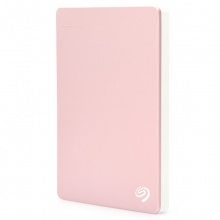 希捷（Seagate）Backup Plus slim 睿品纤薄 2TB 限量玫瑰金 USB3.0 2.5英寸 移动硬盘(STDR2000309)