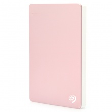 希捷（Seagate）Backup Plus slim 睿品纤薄 2TB 限量玫瑰金 USB3.0 2.5英寸 移动硬盘(STDR2000309)