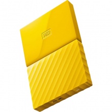 西部数据（WD）My Passport 4TB 2.5英寸 清新黄 移动硬盘 WDBYFT0040BYL