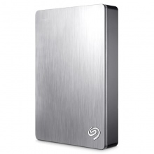 希捷（Seagate）Backup Plus 睿品5TB USB3.0 2.5英寸 移动硬盘 金属皓月银（STDR5000301）