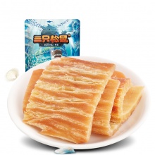 三只松鼠休闲零食特产海味即食鱿鱼丝风琴鱿鱼手撕鱿鱼片60g/袋