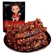 蜀道香 肉干肉脯 零食特产小吃 天椒霸道麻辣牛肉干200g