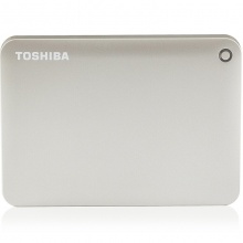 东芝（TOSHIBA）V8 CANVIO高端系列 2.5英寸 移动硬盘（USB3.0）500G（尊贵金）