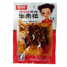蜀道香 休闲零食 牛肉干肉脯 四川特产小吃 麻辣牛肉粒50g