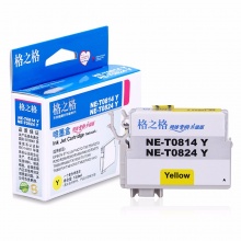 格之格适用爱普生R270 R295 R390 RX590 T50 R290 RX610 RX615 T0824Y/NE-T0814Y黄色