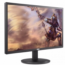 AOC I2080SW 19.5英寸IPS广视角炫彩硬屏LED背光电脑显示器（黑色）