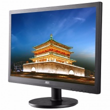 AOC M2060SWD 19.53英寸MVA广视角全高清LED背光液晶电脑显示器（黑色）