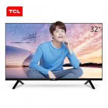 TCL L32F3301B 32英寸 窄边框蓝光LED液晶电视机（黑色）