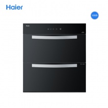 海尔（Haier）ZQD100F-5 小型嵌入式消毒柜 光波巴氏消毒 100L