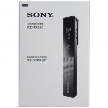 索尼（SONY）ICD-TX650 数码锂电池录音棒 16G TX50升级款（黑色）