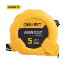 得力（deli）DL9005B 钢卷尺5m*19mm