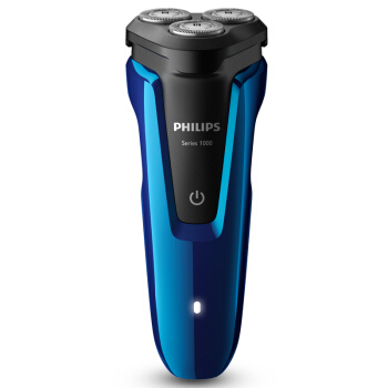 飞利浦（PHILIPS）电动剃须刀 干湿双剃 蓝...