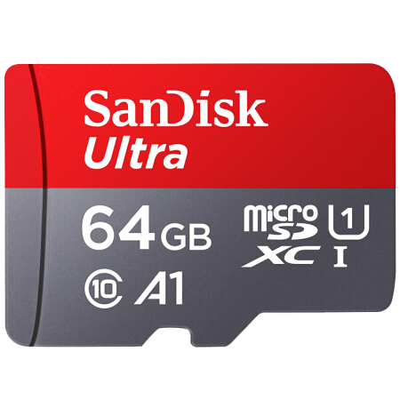 闪迪（SanDisk）A1 64GB 读速100...